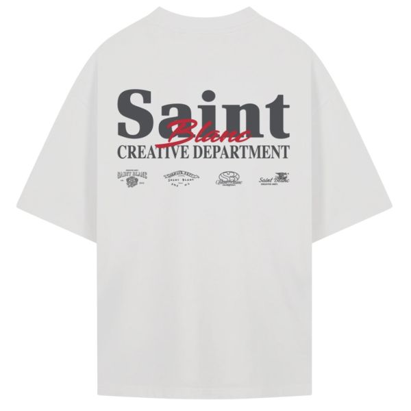 Saint Blanc Creative Dept T-shirt Wit