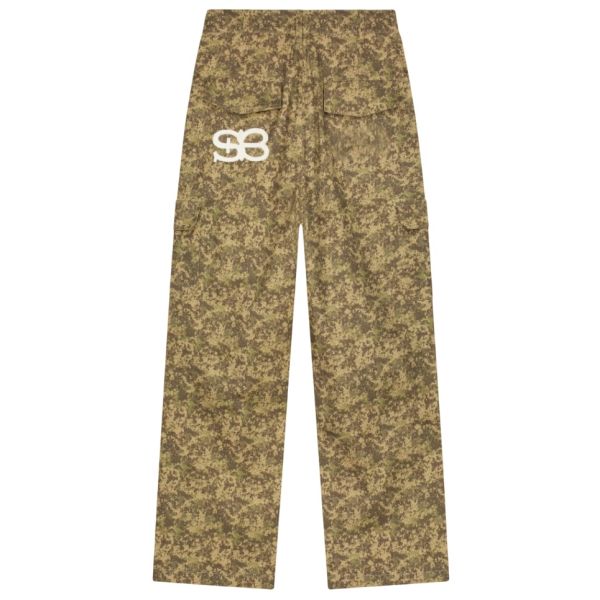 Saint Blanc Custom Camo Cargo Broek Donker Groen