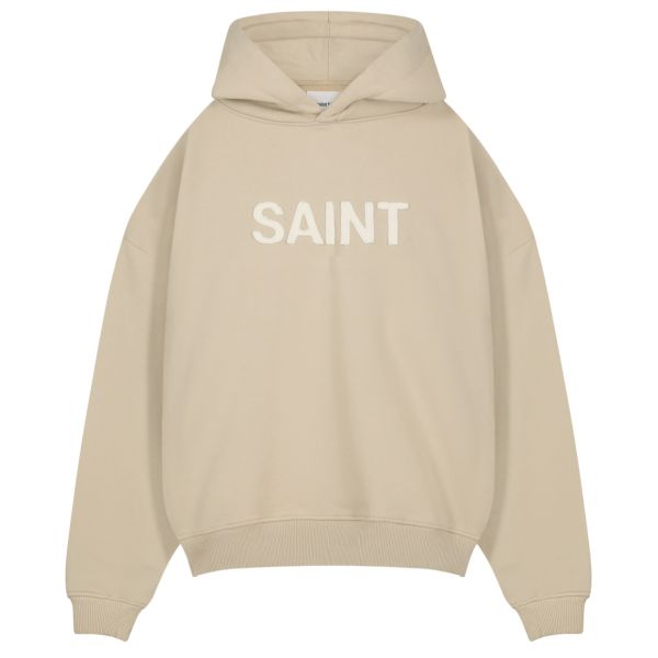 Saint Blanc Cut Hoodie Beige