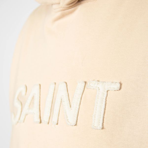 Saint Blanc Cut Hoodie Beige