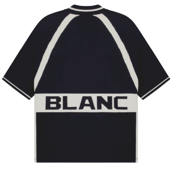 Saint Blanc Cycling Knit Polo Donker Blauw