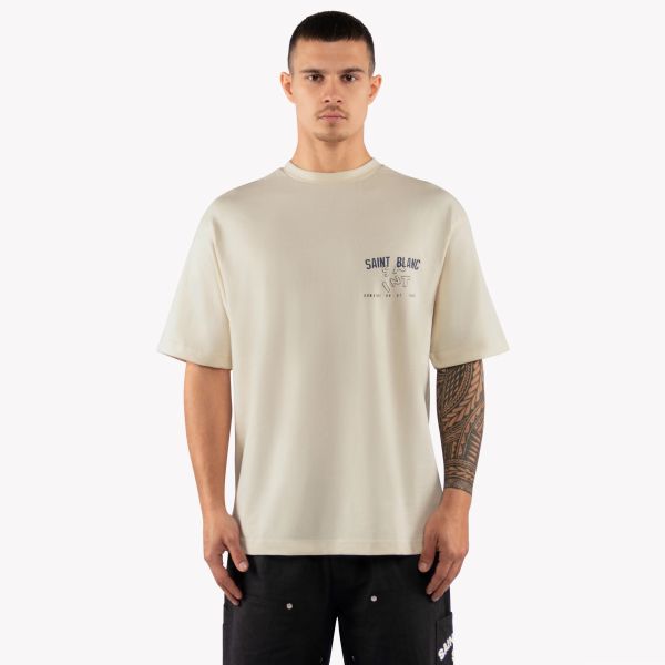 Saint Blanc Domaine T-shirt Off White