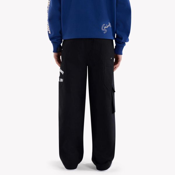 Saint Blanc Double Knee Carter Cargo Broek Zwart