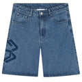 Saint Blanc Editor Denim Korte Broek Blauw