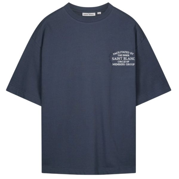 Saint Blanc Inner Circle T-shirt Donker Blauw