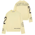 Saint Blanc Multi Logo Raglan Longsleeve T-shirt Geel
