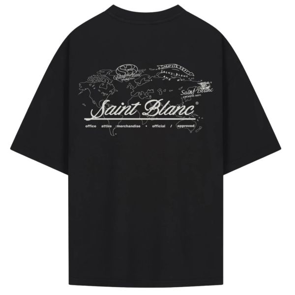 Saint Blanc Office Merch T-shirt Zwart