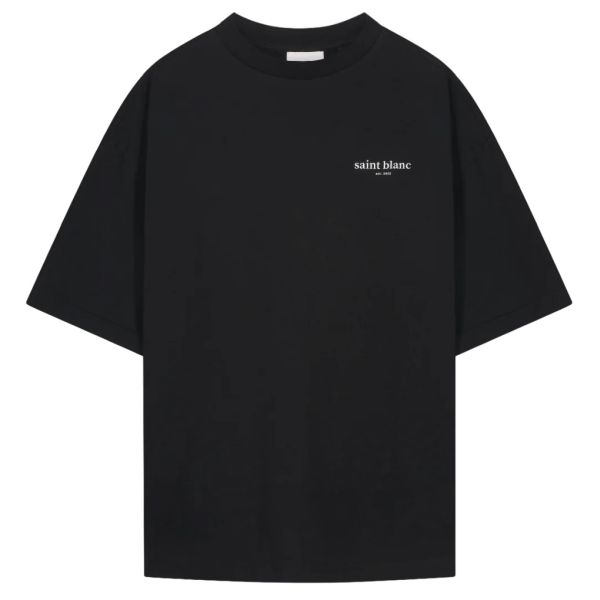 Saint Blanc Original T-shirt Zwart