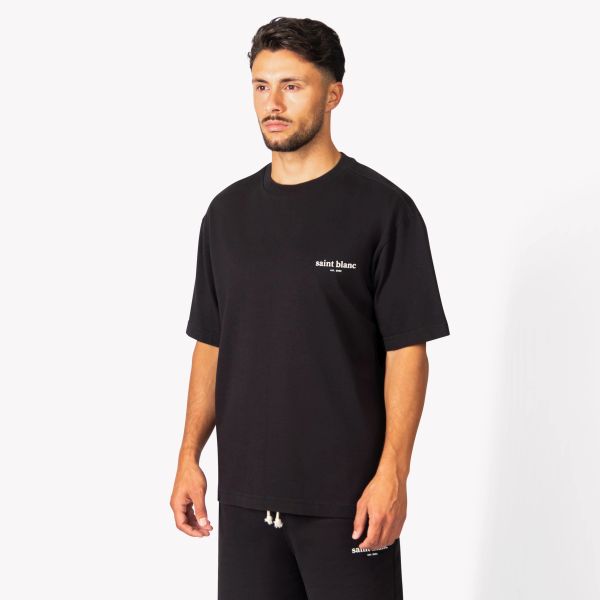 Saint Blanc Original T-shirt Zwart