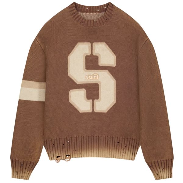 Saint Blanc Patrol Knit Sweater Bruin