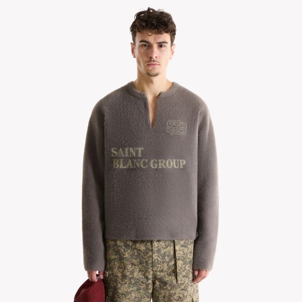 Saint Blanc Patrol Knit Sweater Bruin