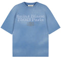 Saint Blanc Postcode T-shirt Licht Blauw