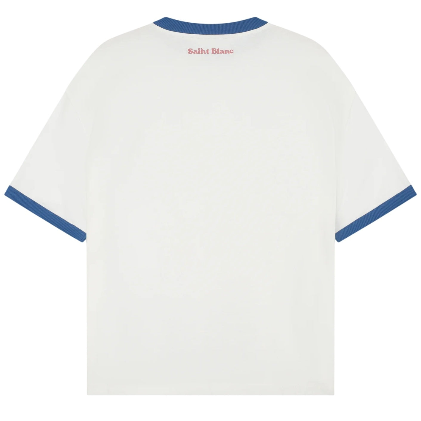 Saint Blanc Postcode T-shirt Wit