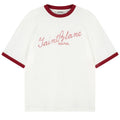 Saint Blanc Scribble Ringer T-shirt Wit