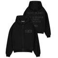 Saint Blanc Studio Denim Bomber Jas Zwart