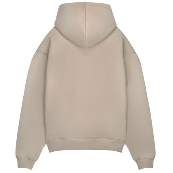 Saint Blanc Top Stitch Hoodie Grijs/Beige