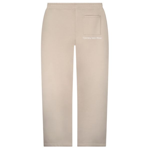 Saint Blanc Top Stitch Loose Trainingsbroek Grijs/Beige