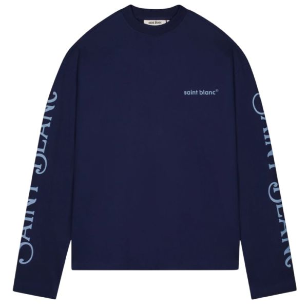 Saint Blanc Whisper Longsleeve T-shirt Navy