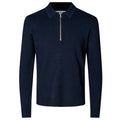 Samsøe Samsøe Guna Half Zip Sweater Navy