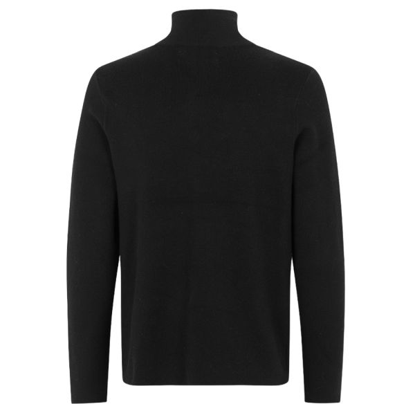Samsøe Samsøe Gunan Turtle Neck Zip Sweater Zwart