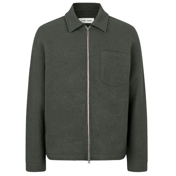 Samsøe Samsøe Hannes Vest Donker Groen