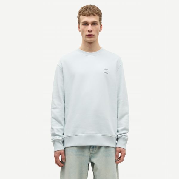 Samsøe Samsøe Joel Sweater Licht Blauw