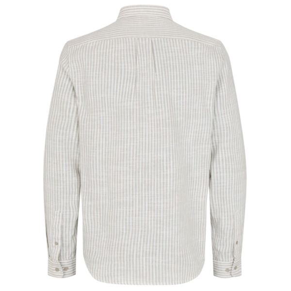 Samsøe Samsøe Liam Overhemd Beige/Wit