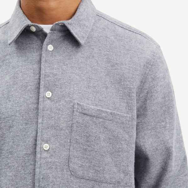 Samsøe Samsøe Liam Overshirt Grijs