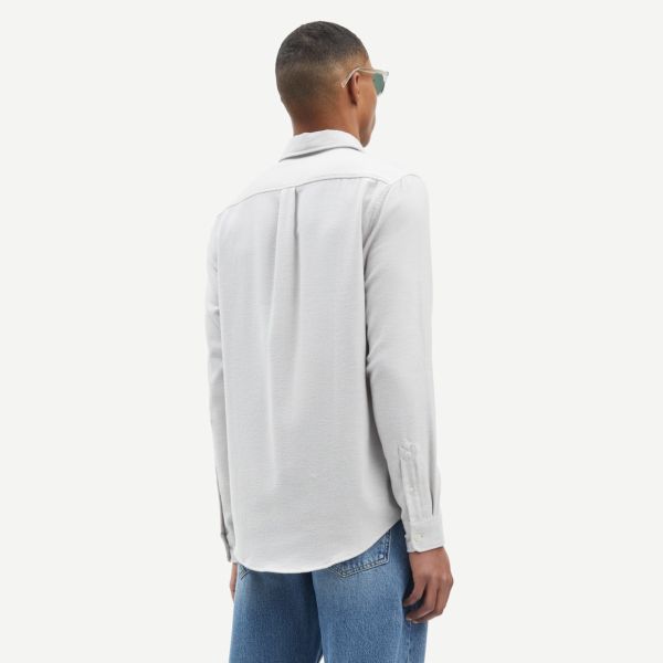 Samsøe Samsøe Liam Overshirt Licht Grijs