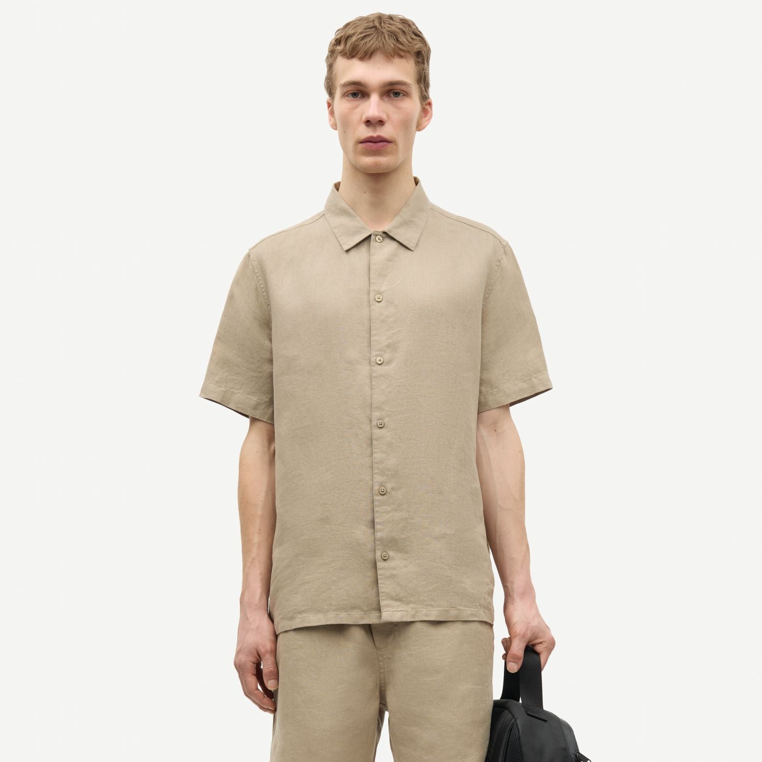 Samsøe Samsøe Saavan Overhemd Beige