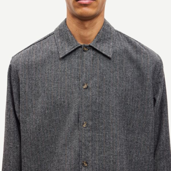 Samsøe Samsøe Sacastor Overshirt Grijs