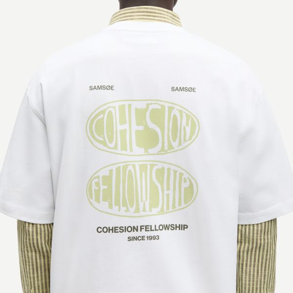 Samsøe Samsøe Sacohen T-shirt Wit