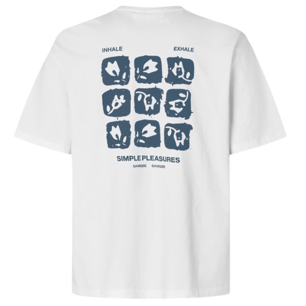 Samsøe Samsøe Sacohen T-shirt Wit