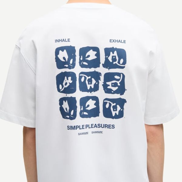 Samsøe Samsøe Sacohen T-shirt Wit