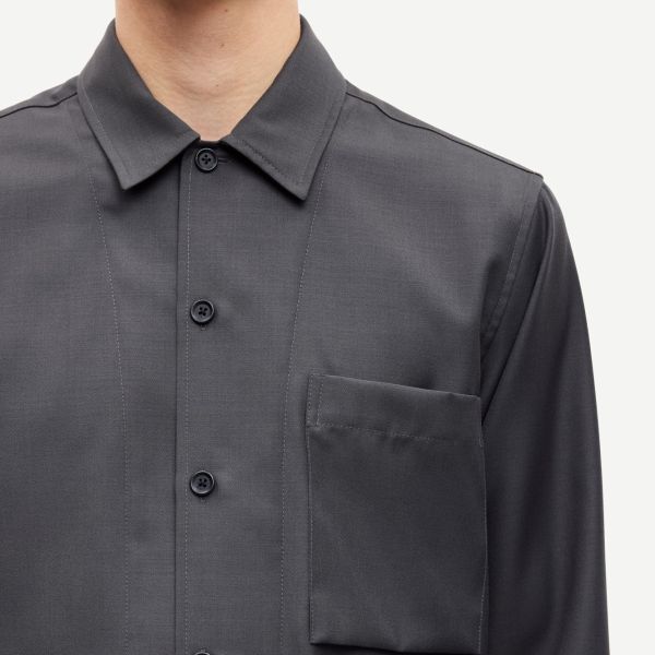 Samsøe Samsøe Sadamon Go Overshirt Zwart