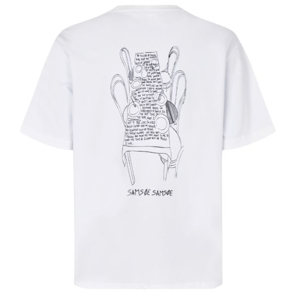 Samsøe Samsøe Sadinner T-shirt Wit