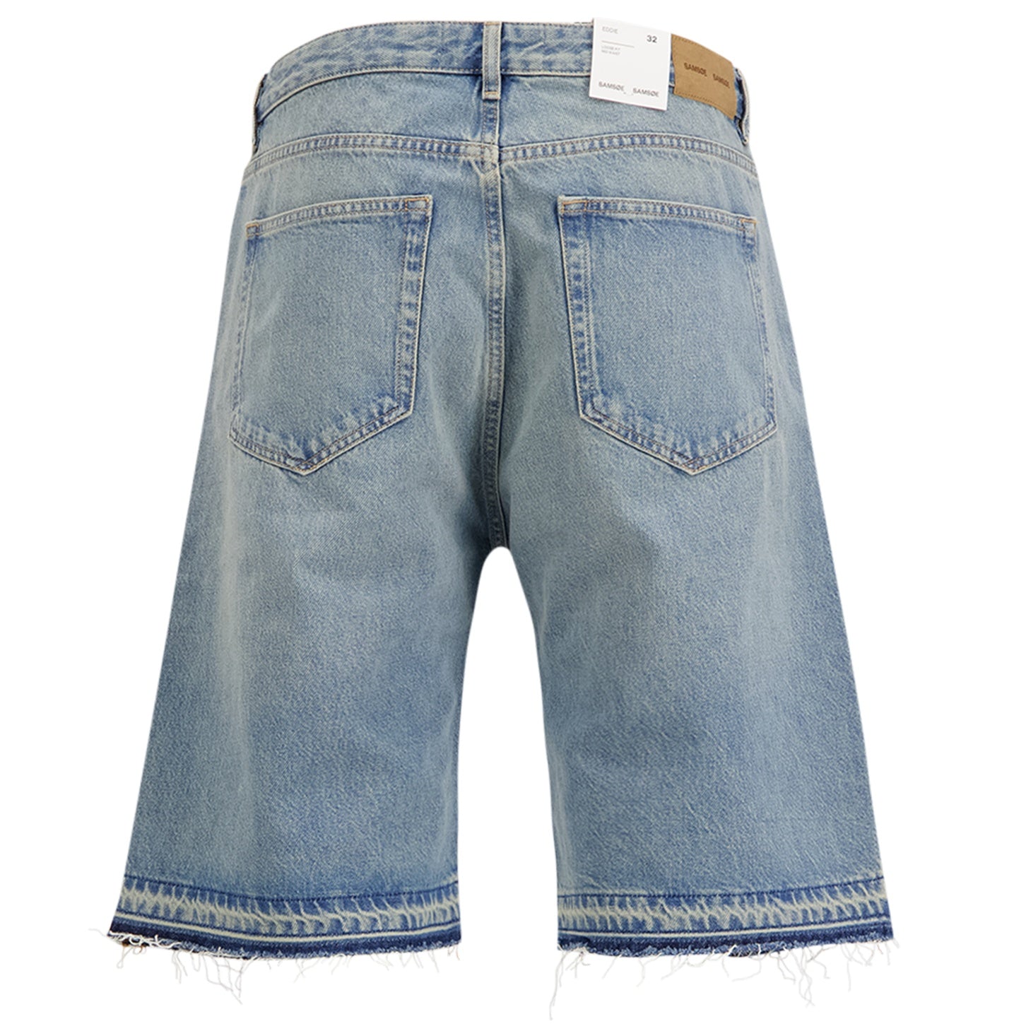 Samsøe Samsøe Saeddie Korte Broek Blauw