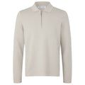 Samsøe Samsøe Saguna Half Zip Longsleeve Polo Beige
