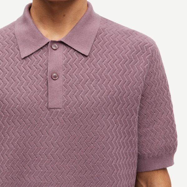 Samsøe Samsøe Samarkus Polo Paars
