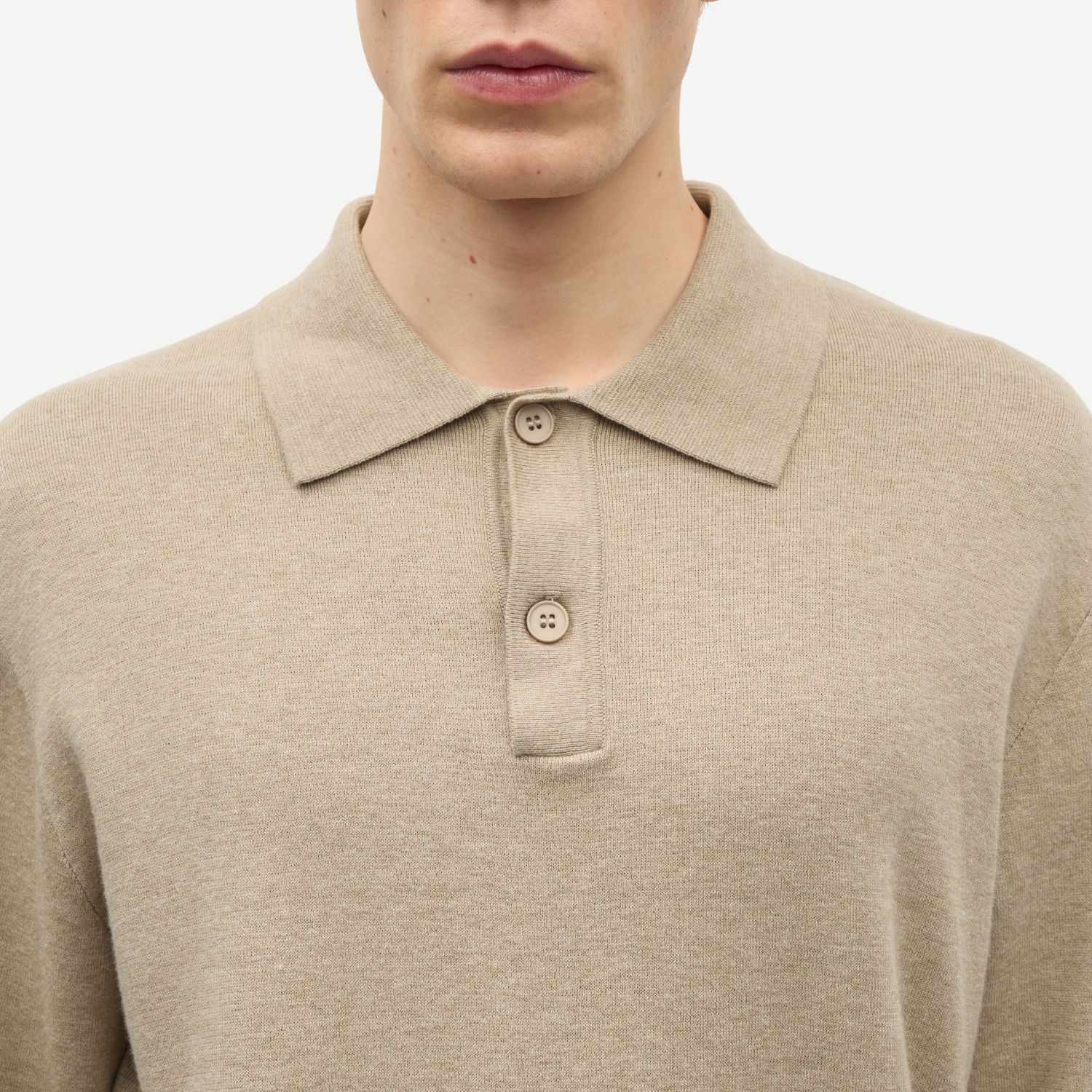 Samsøe Samsøe Sanino Polo Beige