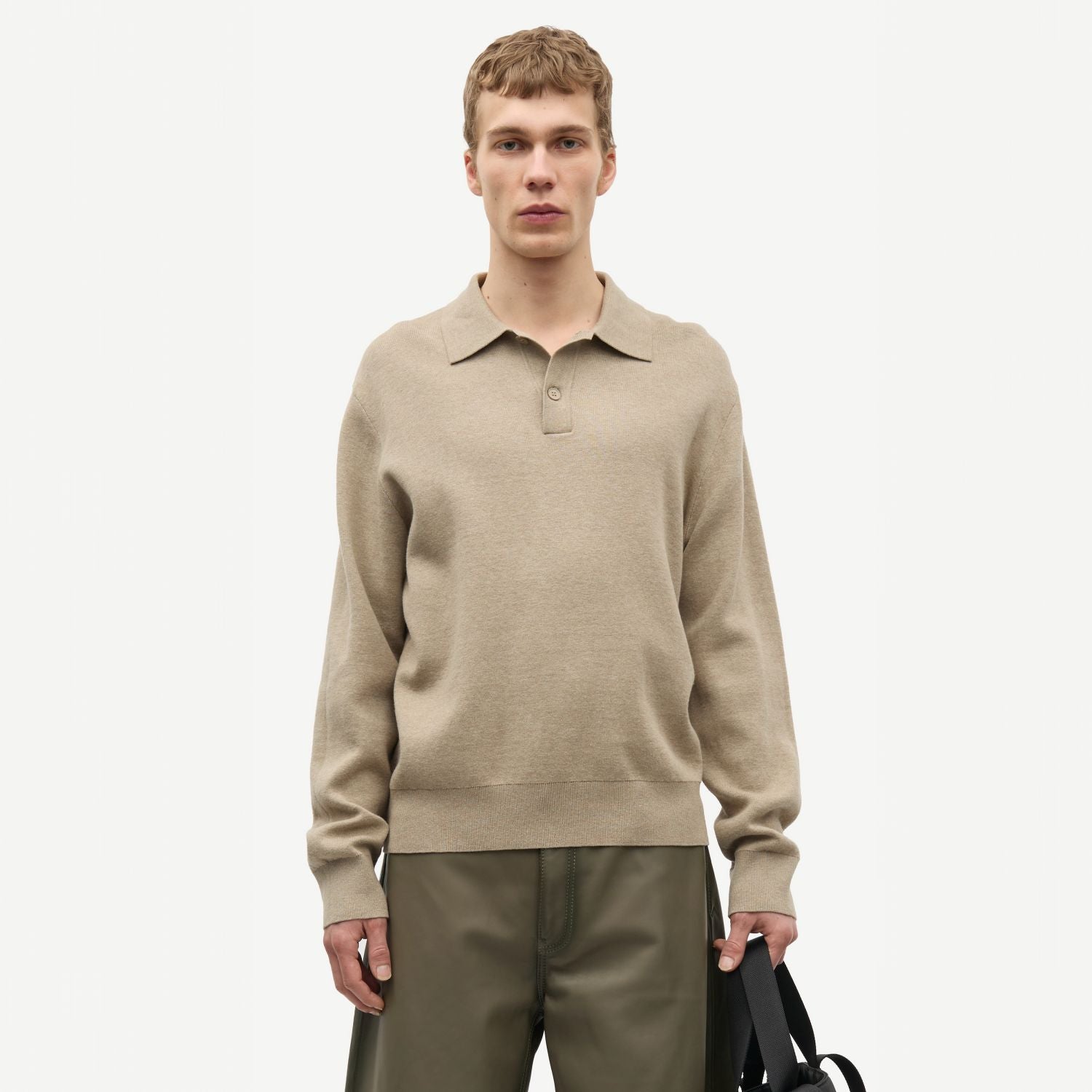 Samsøe Samsøe Sanino Polo Beige