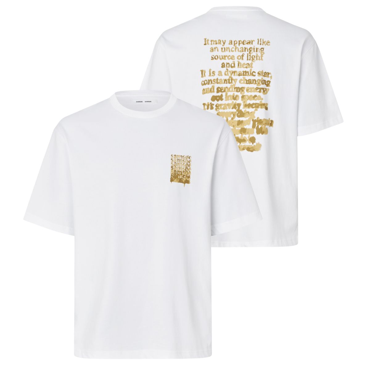 Samsøe Samsøe Sasteven T-shirt Wit