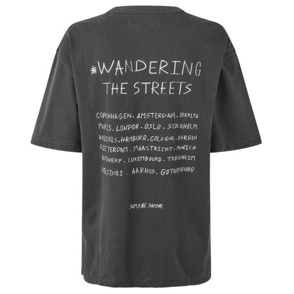 Samsøe Samsøe Sawandering T-shirt Zwart