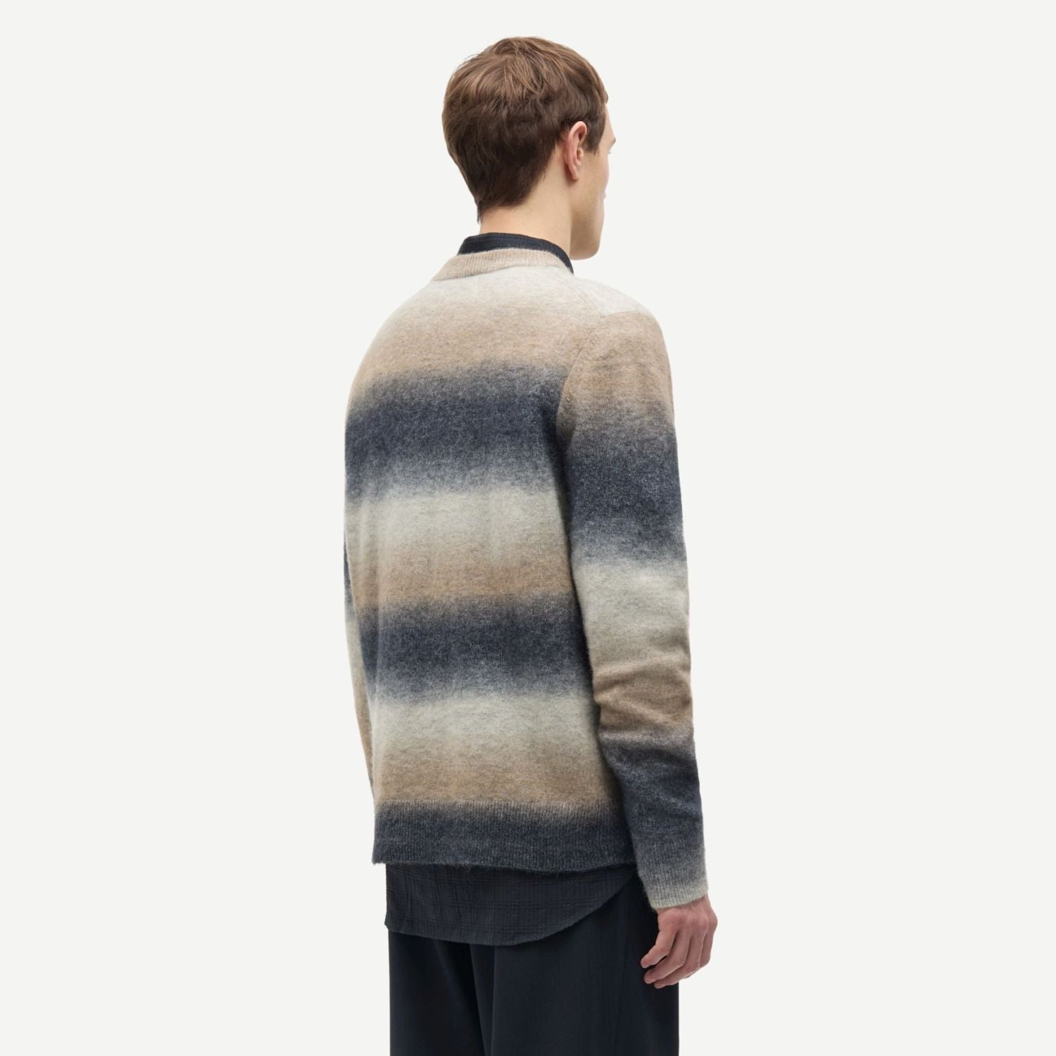 Samsøe Samsøe Aiden Sweater Navy/Beige