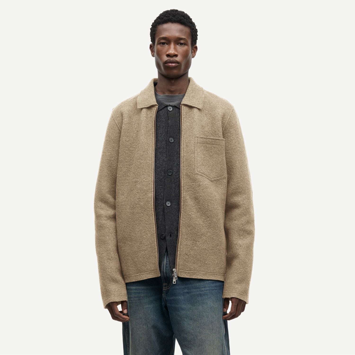 Samsøe Samsøe Hannes Vest Beige