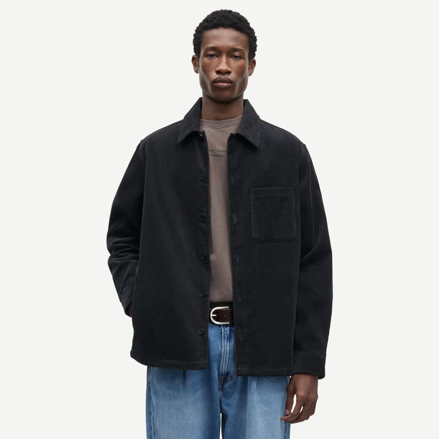 Samsøe Samsøe Sadamon Overshirt Zwart
