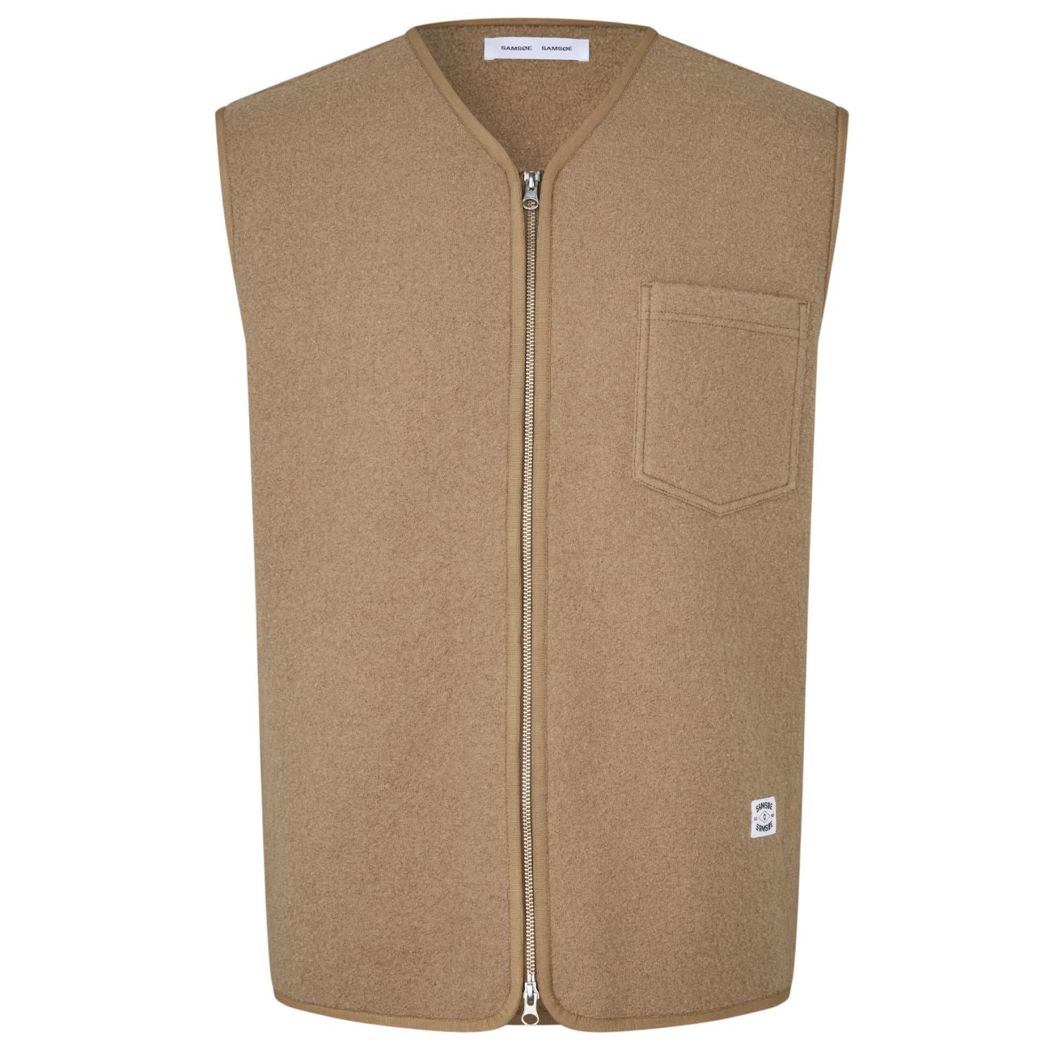 Samsøe Samsøe Sahannes Vest Beige