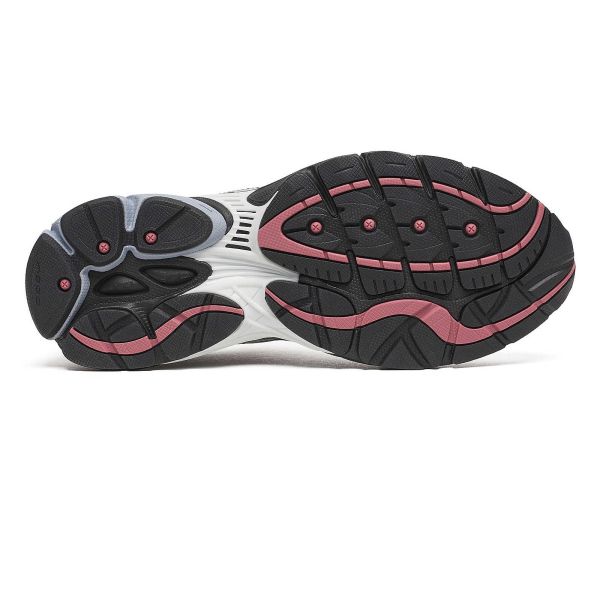 Saucony Progrid Omni 9 Fade Sneaker Off White/Rood