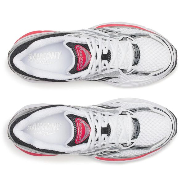 Saucony Progrid Omni 9 Sneaker Wit/Rood