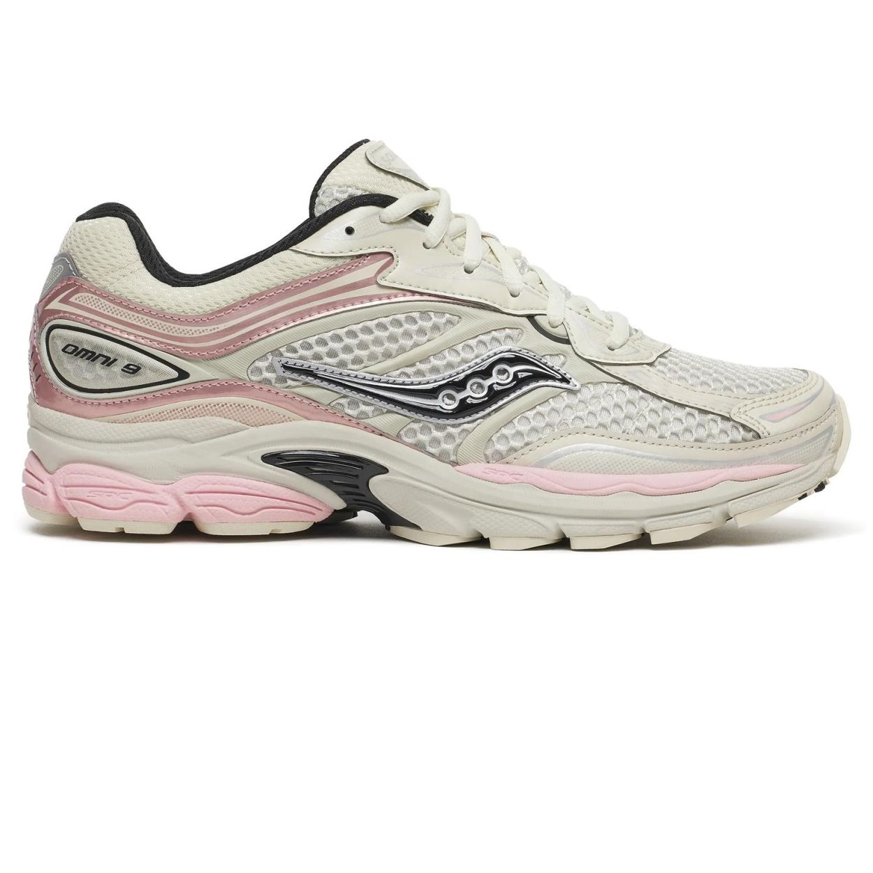 Saucony Progrid Omni 9 Sneaker Off White/Roze